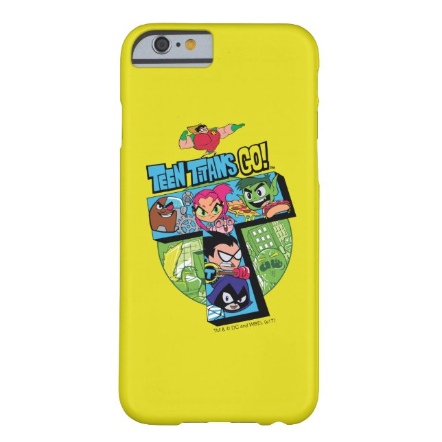 Teen Titans Go! | Titans Tower Collage Case-Mate iPhone Hülle (Rückseite)