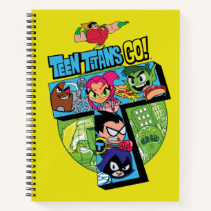 Teen Titans Go! Titans Tower Collage Notizbuch
