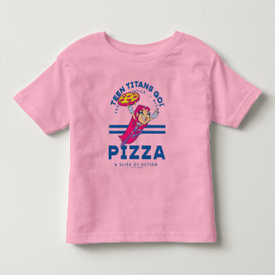 Teen Titans Go! "Truth Justice Pizza" Kleinkind T-shirt
