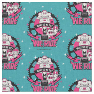 Teen Titans Go! "Wir fahren" Retro Moto Graphic Stoff