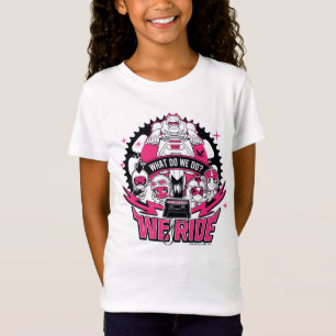 Teen Titans Go!   "Wir fahren" Retro Moto Graphic T-Shirt