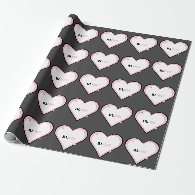 Teenager Ästhetik Blink Niedlich Kpop  Geschenkpapier (Ungerollt)