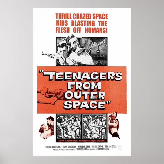 Teenager aus dem Weltraum Poster (Vorne)