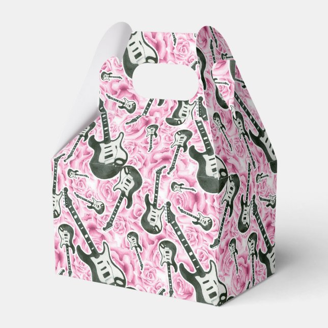 Teenager Rock and Roll Gastgeschenk Box Geschenkschachtel (Vorderseite)