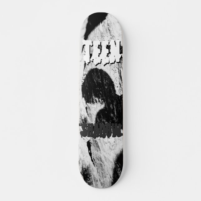 Teenagerschatten Skateboard (Vorne)