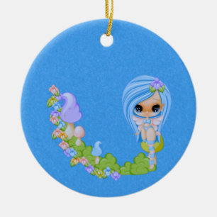 Teensy Fee Niedliche Fee Keramik Ornament