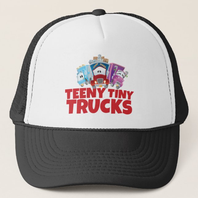 Teeny kleiner LKW-Fernlastfahrer-Hut Truckerkappe (Vorderseite)