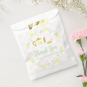 Teeparty-Blumen-Baby-Party Geschenktütchen