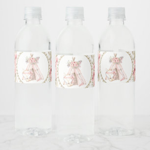 TeePee Fuchs Baby Shower Wasserflaschenetiketten