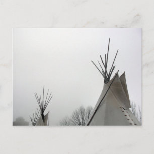 Teepee Tops Postkarte