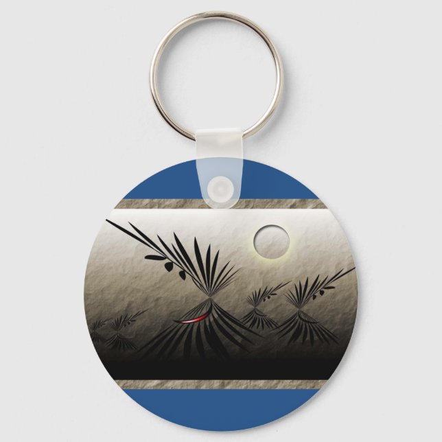 Teepee Village Schlüsselanhänger (Vorderseite)