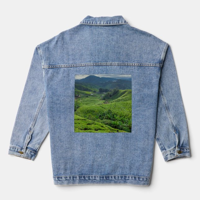 Teeplantage Cameron Highlands Jeansjacke (Rückseite)