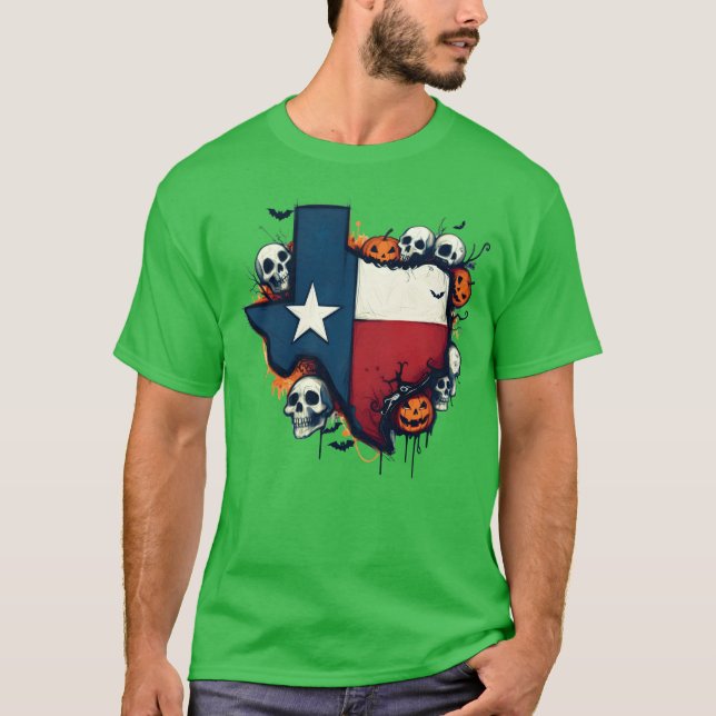 Tees Halloween-Freunde (Vorderseite)