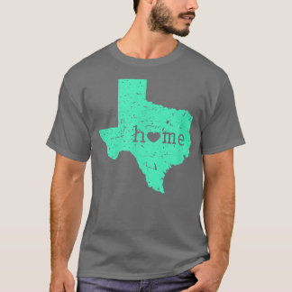 Tees Zuhause ist, wo das Herz bekümmert Karte T