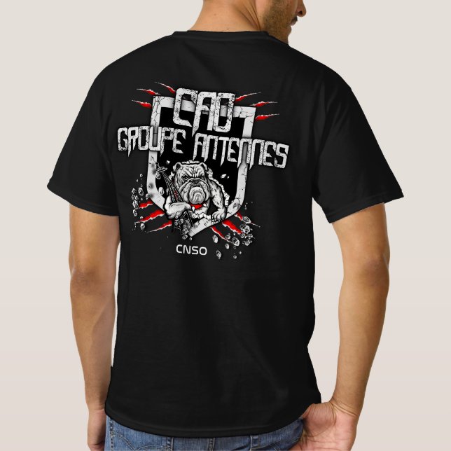 TEESHIRT ANTENNEN T-Shirt (Rückseite)