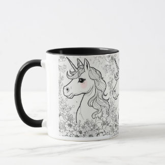 Teetasse mit Einhorndesign