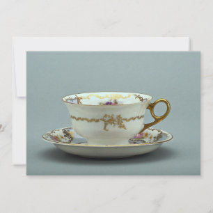 Teetasse und Untertasse aus dem 20. Jahrhundert, B