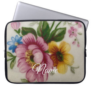 Teetassen-Blumenstrauß Laptopschutzhülle