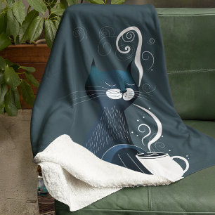 Teetemperatur bei Katze mit Schwanz Sherpadecke