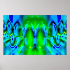 Teeth Bite Dentiste Bright Color Gradient Poster