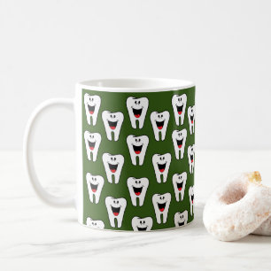 Teeth Dentist Smile Green Mug