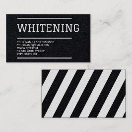 Teeth Whitening Zahnpflege Visitenkarte