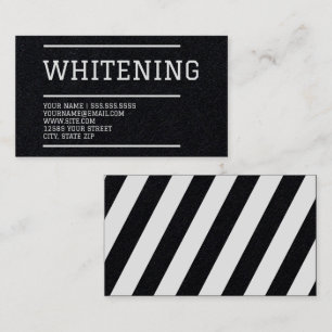 Teeth Whitening Zahnpflege Visitenkarte