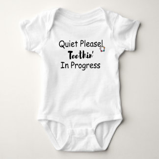 Teething Ring Humor Baby Clothes Cute Quote Strampler