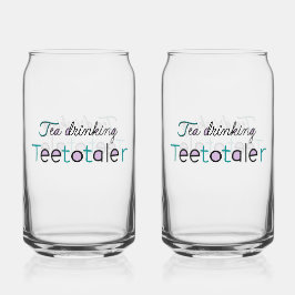 Teetotaler Glass Dosenglas