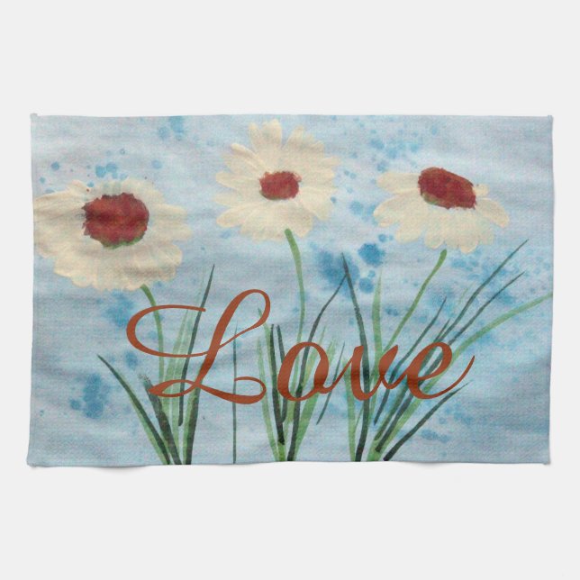 Teetuch-Liebe Handtuch (Horizontal)