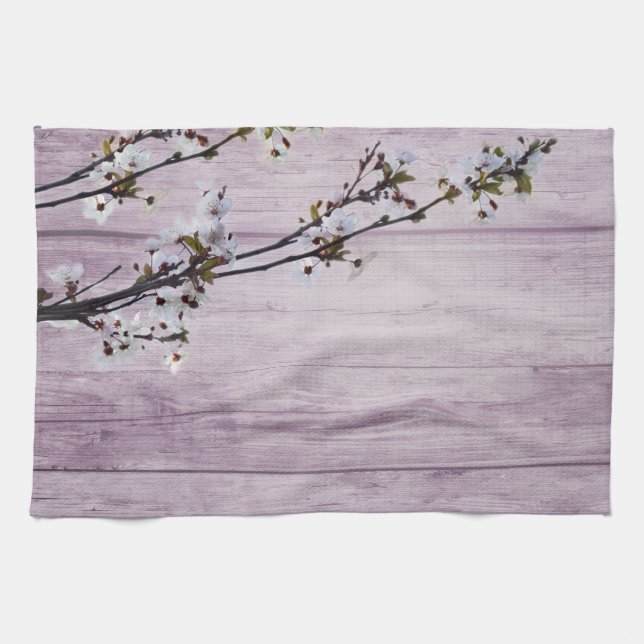 Teetuchfrühlingszeit Geschirrtuch (Horizontal)