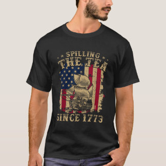 Teeüberzug Seit 1773 Funny American Retro 4 T-Shirt
