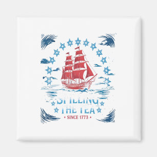 Teeüberzug seit 1773 Red White Blue Funny 4 Magnet