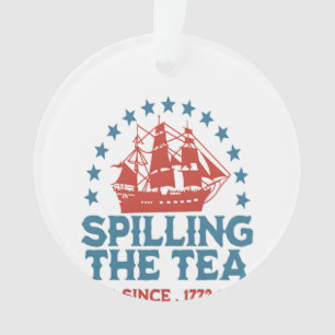 Teeüberzug seit 1773 Red White Blue Funny 4 Ornament