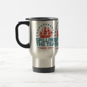 Teeüberzug seit 1773 Red White Blue Funny 4 Reisebecher