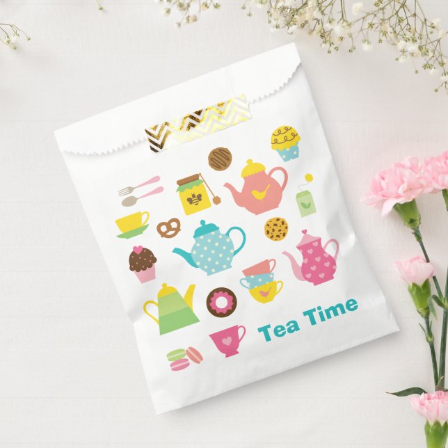 Teezeit-Geschenktüten Geschenktütchen (Versiegelt)