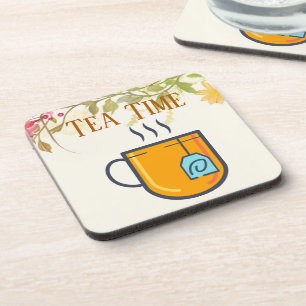 Teezeit - Getränkekasten Getränkeuntersetzer