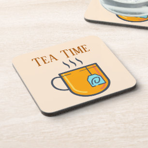 Teezeit-Getränkuntersetzer Getränkeuntersetzer
