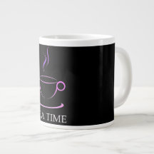 Teezeit-Riesenkaffee-Tasse
