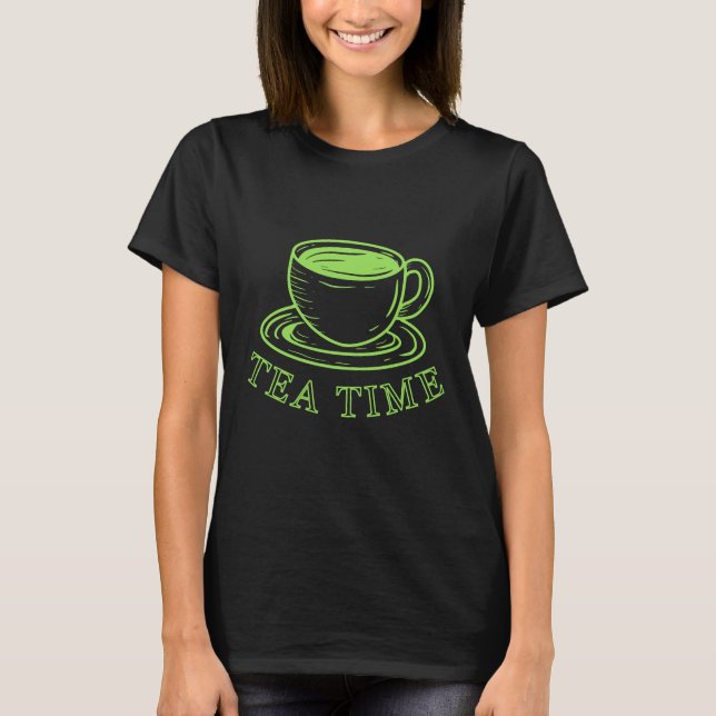 Teezeit | Teeparty T-Shirt (Vorderseite)