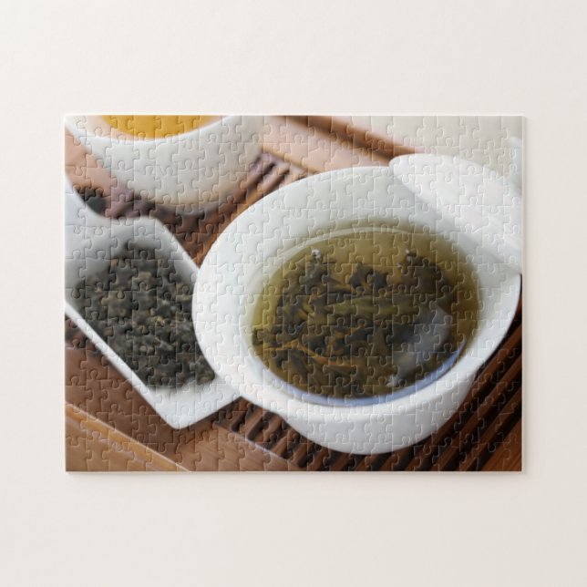 Teezeremonie des traditionellen Chinesen: oolong (Horizontal)