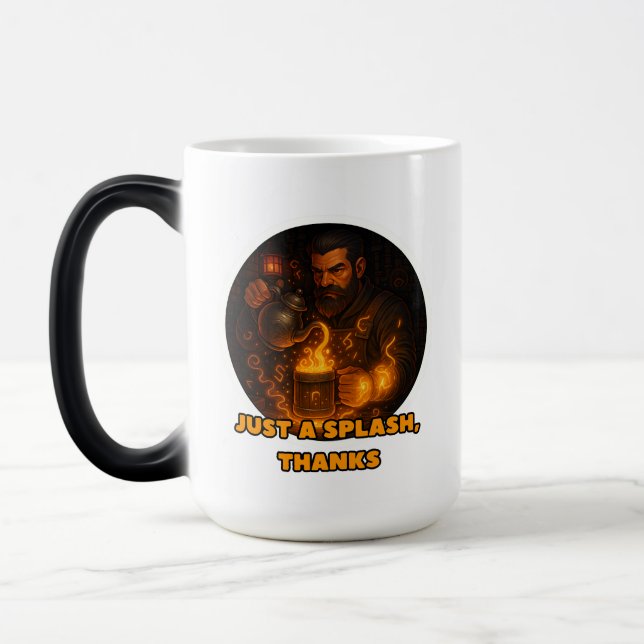 Teezubereitungskaffee Tasse (Links)