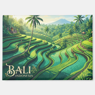 Tegallalang-Reisterrasse Indonesien Magnet