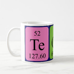 Tegan périodique nom mug