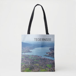 Tegernsee Bayerischer See Panorama Souvenir Tasche