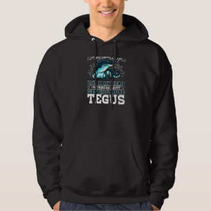Tegu Lizard Ich könnte aussehen, als höre ich dir Hoodie