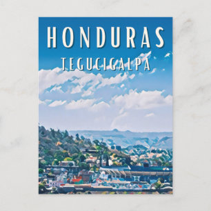 Tegucigalpa: Geschichte und Modernität Postkarte