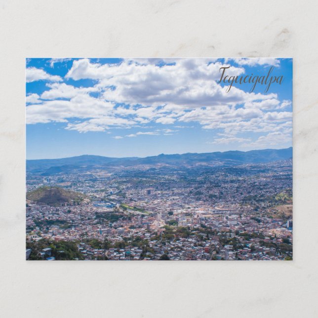 Tegucigalpa, Honduras City Postkarte (Vorderseite)