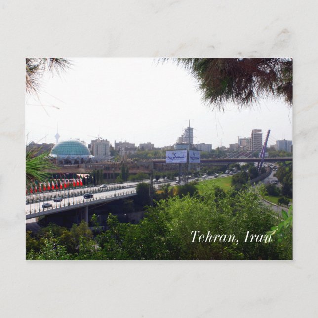 Tehran View Postkarte (Vorderseite)