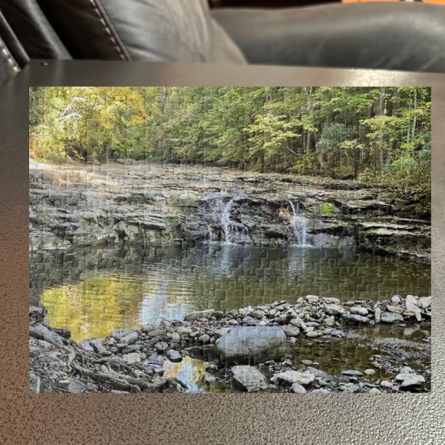 Teich mit Wasserfall Puzzle (Von Creator hochgeladen)